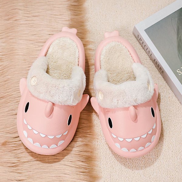 Herr Damtofflor Memory Foam Komfort bomullsblandning Stängd tå House Skor 2K2356 Pink 40-41