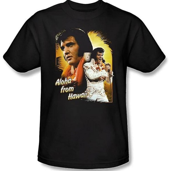 Elvis Presley - Aloha från Hawaii - T-shirt herr Large