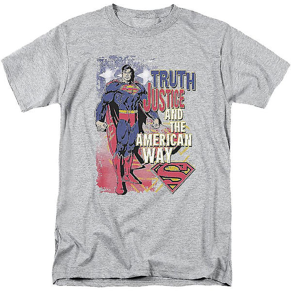 Truth Justice And The American Way Superman T-shirt M