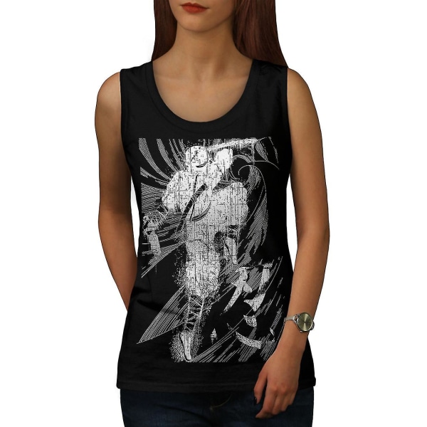 Anime Japan Art Women Blacktank Top S