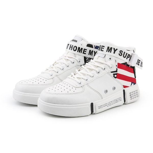 Herr Sneakers Andas Herr Skateboard Skor Löparskor 3A5818 White 38