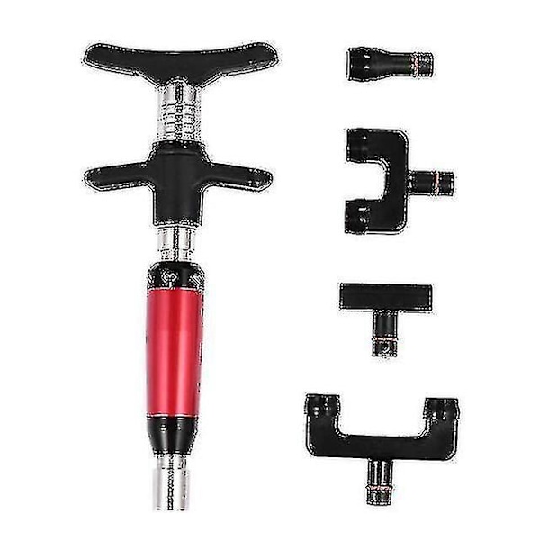 Chiropractic Adjustment Massage Tool Spine Activator 6 Levels 4 Heads Chiropractic Adjusting Gun
