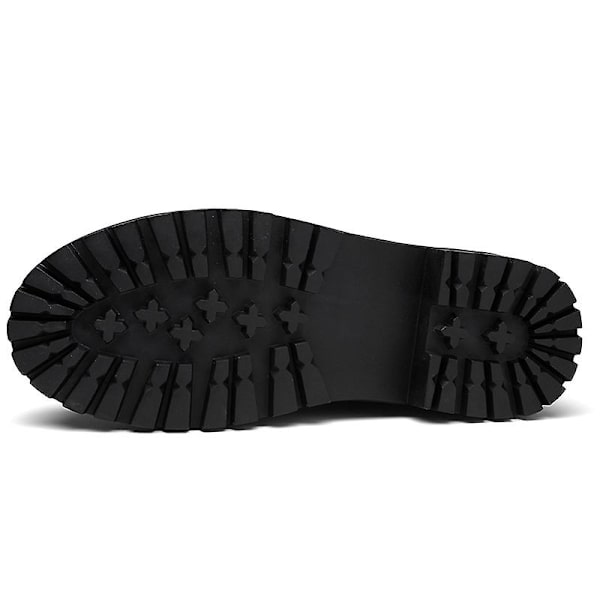 Herr Martin Boot Kvinnor Korta Kängor Med Snörning Chunky Låg Klack Mid-Calf Boots 2K1891 37