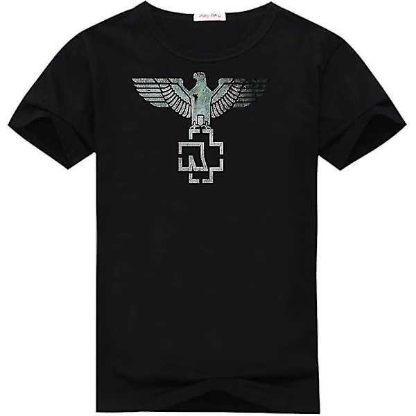 Anedreabe mäns printed Rammstein logotyp Eagle affisch T-shirts By L