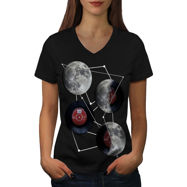 Moon Cool Design Dam T-shirt M
