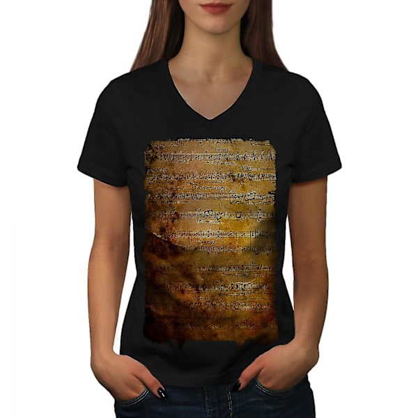 Notera Draft Paper T-shirt för kvinnor S