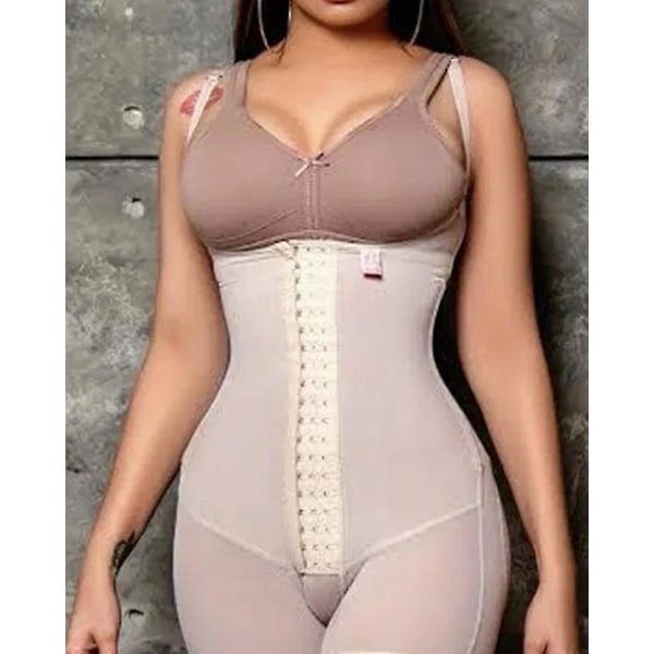 Lequeen Justerbar Kvinna Colombian Skims Bantning Gördlar Platt Mage Shapewear Slida Korsett Waist trainer Kroppsformare Pärmar 6205 6206 skin S