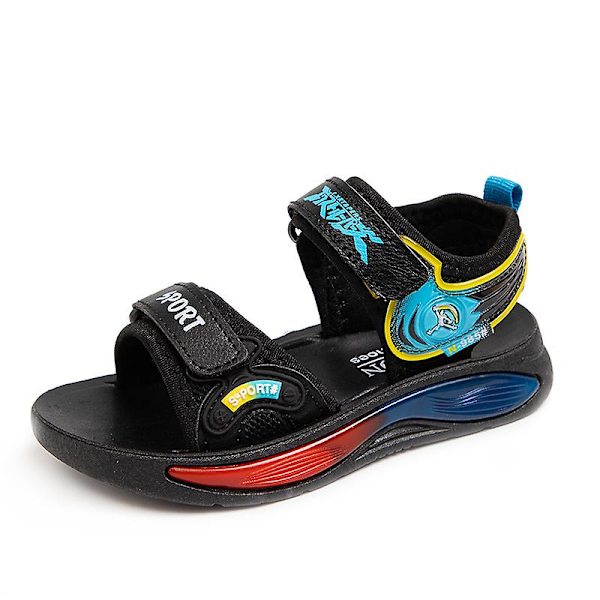Pojkar Strandtofflor Modesandaler Utomhus Halkfria inomhusskor 3Bcb729 Blue 34