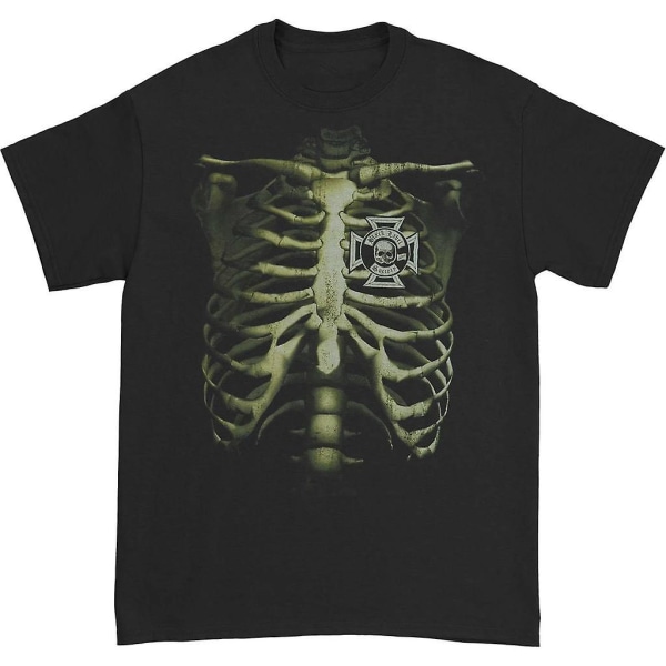 Black Label Society Rib Cage Svart T-shirt för män XXXL