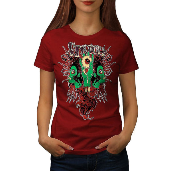 Horror Living Dead Women Röd tröja 3XL