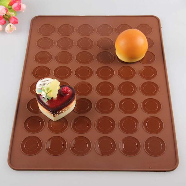 48 Hål Macaron Silikon Pad