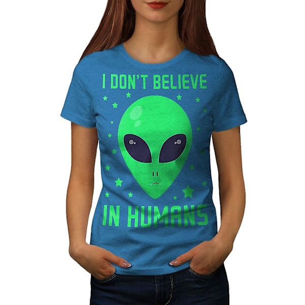 Människor existerar inte Kunglig T-shirt för kvinnor M