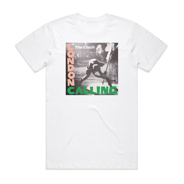 The Clash London Calling 2 T-shirt Vit XXXL