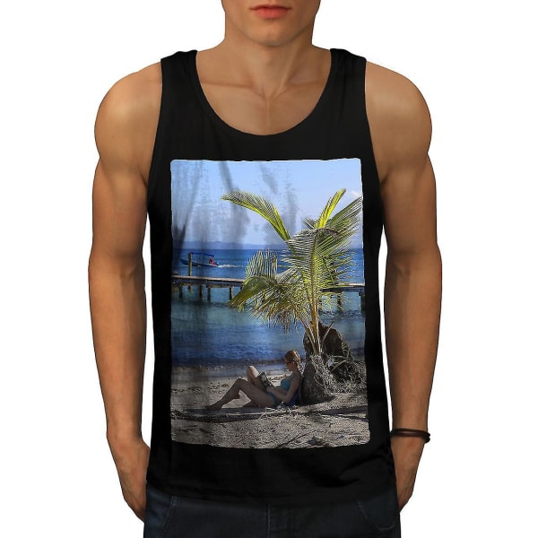 Summer Beach Sea Nature Men Linne L