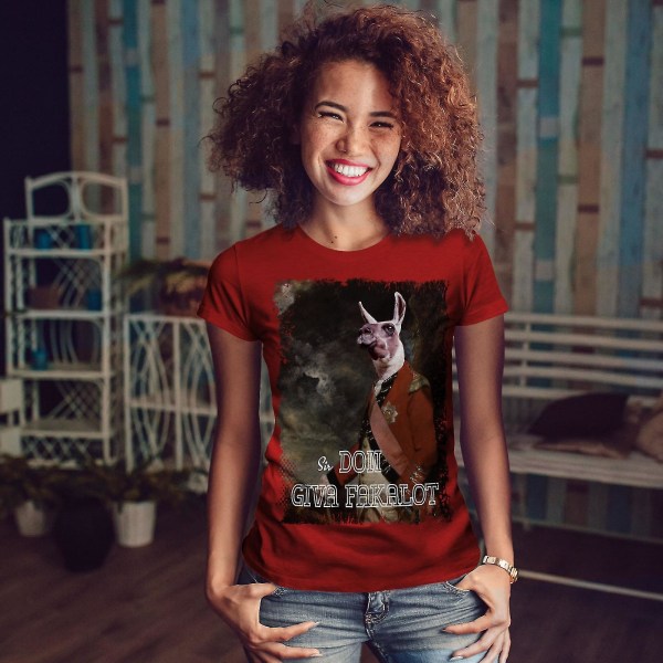 Sir Fakalot Beast T-shirt för kvinnor M