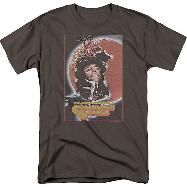Återutgiven filmaffisch A Clockwork Orange T-Shirt XL