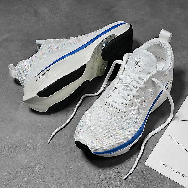 Mens Air Sports Löparskor Andas Sneakers Universal All Year Dam Skor Yjv2209 White 44