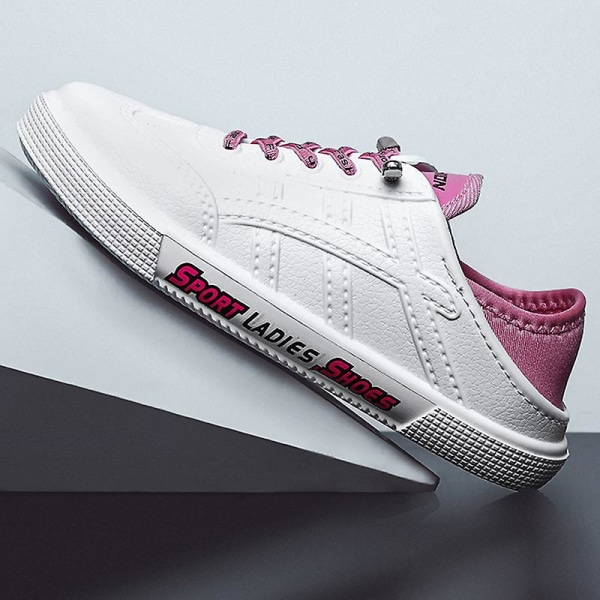 Dam Sneakers Andas Dam Skateboard Skor Löparskor Yj2533W WhitePink 39