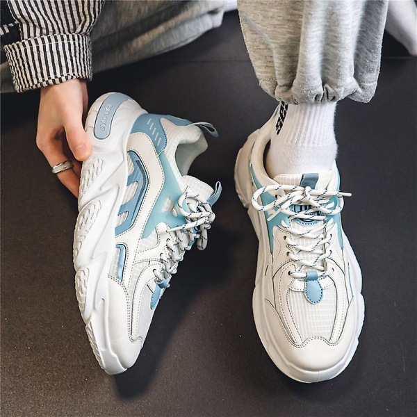 Herrsneakers Andas löparskor Mode Sportskor 3Abk2053 Blue 41