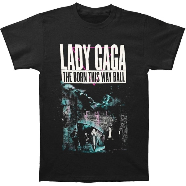 Lady Gaga Born This Way 2013 Tour T-shirt L