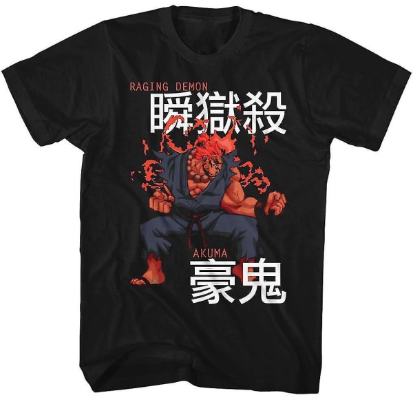 Street Fighter Akuma T-shirt L