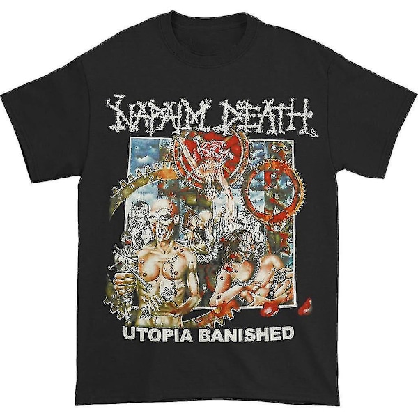 Napalm Death Utopia Banished T-shirt M