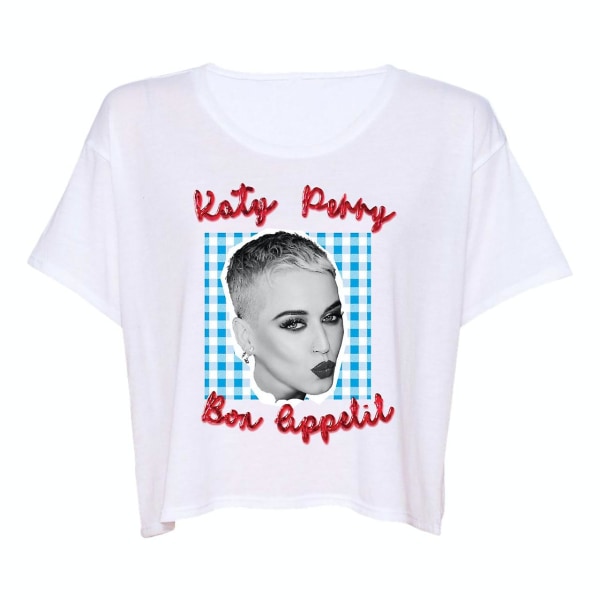 Katy Perry Katy Appetite vit mode T-shirt M