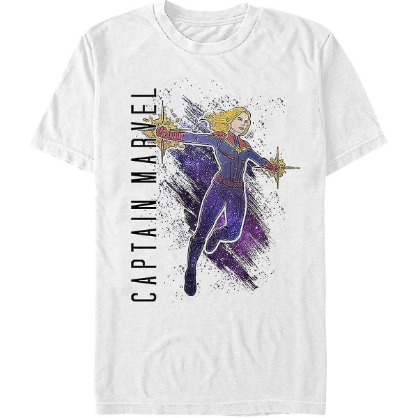 Captain Marvel Painting Avengers Endgame T-shirt XXXL