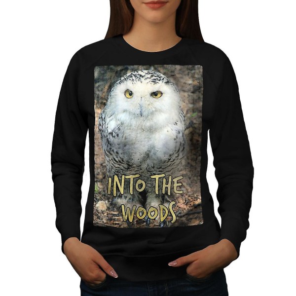 Into Wood Bird Owl Damtröja S