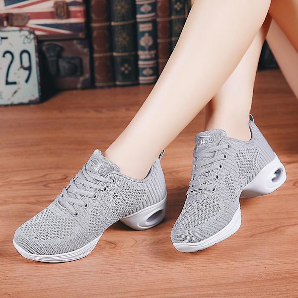 Damskor Andas Slip-On Dansskor Halkfria löparskor 2G1902 Gray 40