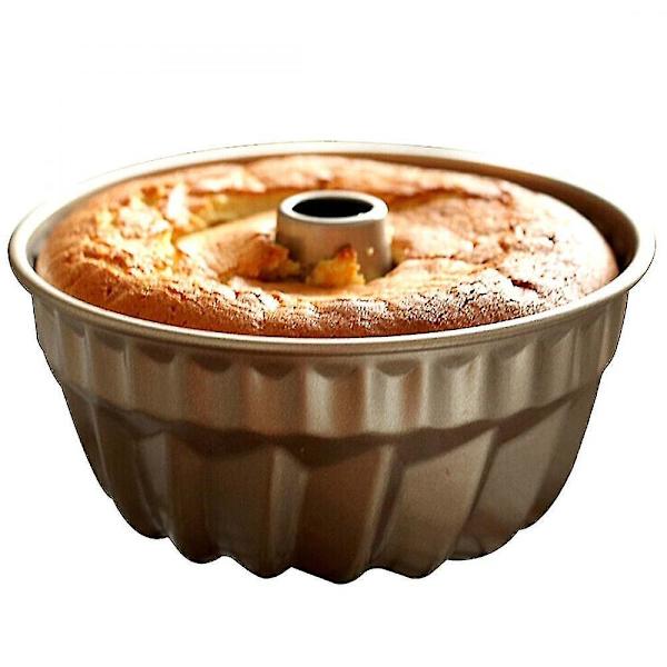 1 förpackning non-stick räfflad tårtform med rund ring (1 förpackning)