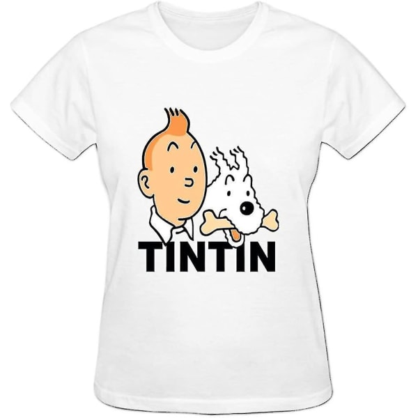 Kortärmad dam Les Aventures De Tintin T-shirts O-ringad M