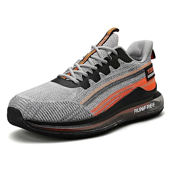 Herrskor Andas Mode Luftkudde Sneakers Sport löparskor 2Cbf22 Gray 41
