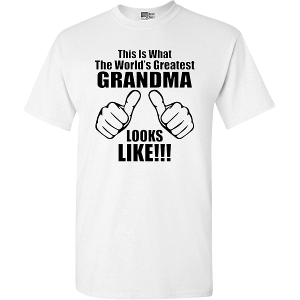 Så här ser världens bästa mormor ut Vuxen T-shirt utslagsplats 3X-Large