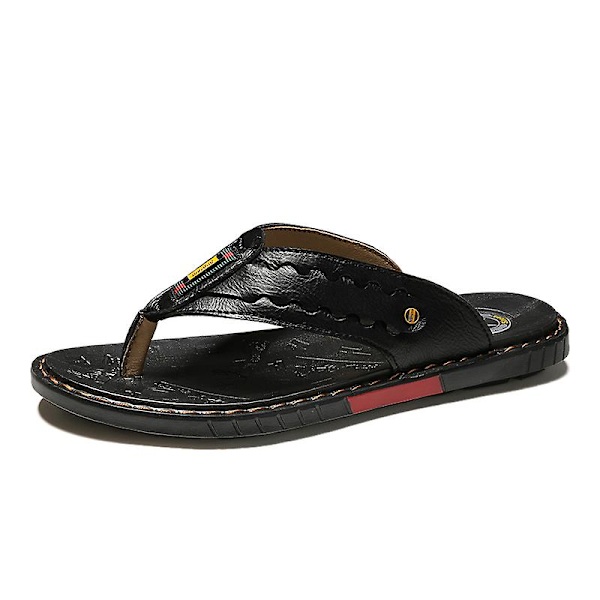 Herr Sport Flip Flops Komfort Casual Stringsandaler Utomhus 3C20517 Black 38