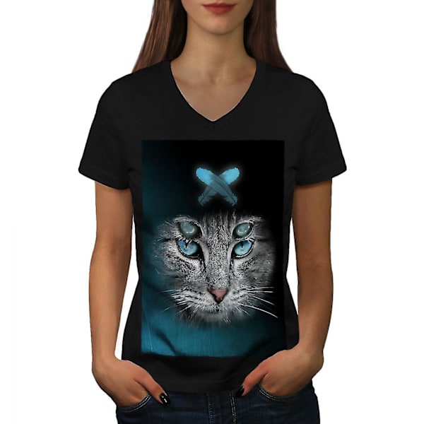 Psychadelic Animal Women T-shirt XXL