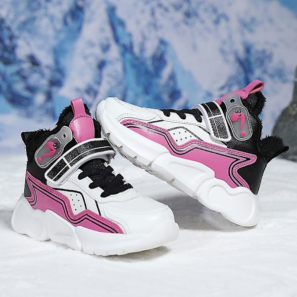 Barn Sneakers Andas löparskor Mode Pojkar Flickor Sportskor 3Azr2917 Pink 34