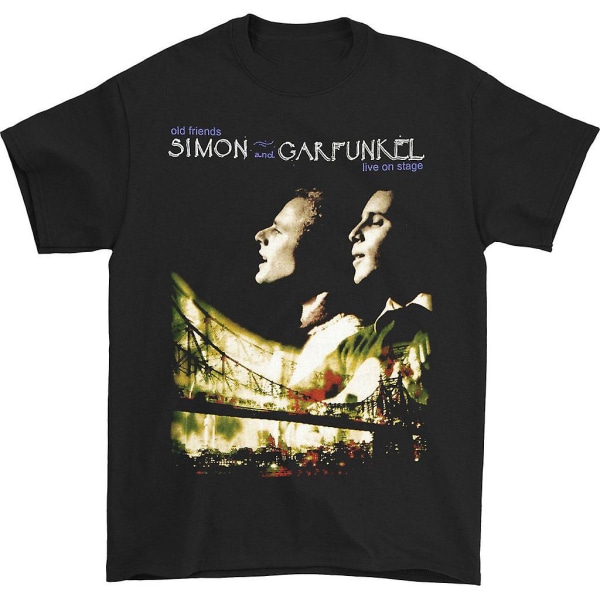 Simon & Garfunkel 2009 Old Friends Tour T-shirt L