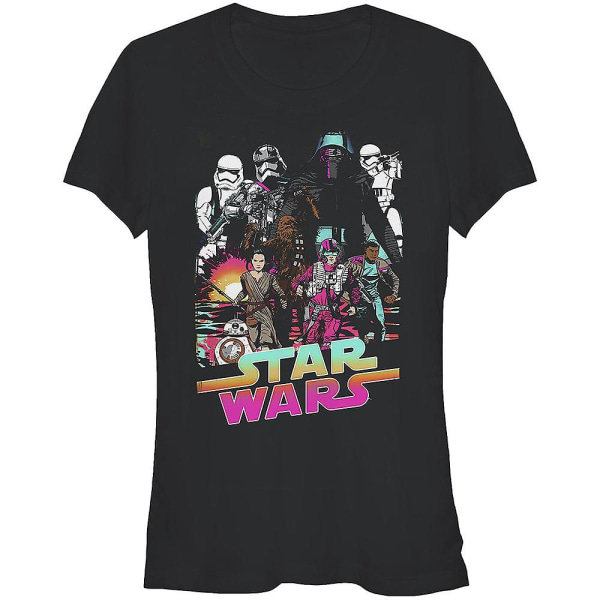 Junior Neon Star Wars The Force Awakens tröja S