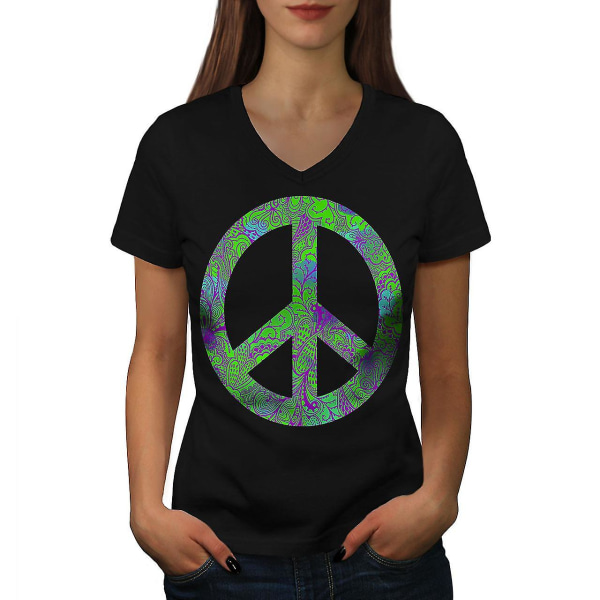 Hippie Peace Forever Women T-shirt M