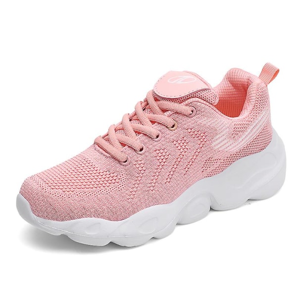 Damskor Andas Sneakers Flyknit Löparskor 068 Pink 38