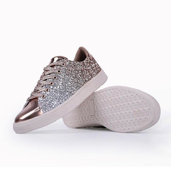 Damsneakers Andas skateboardskor Löparskor 1812 Gold 41