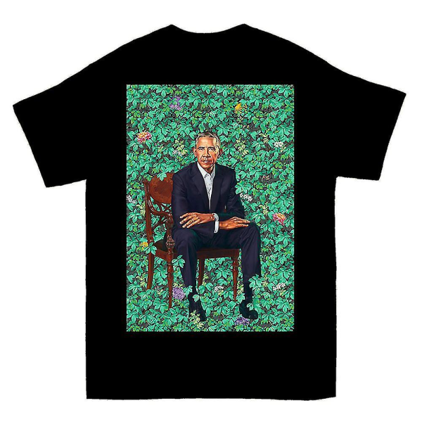 Obama Portraits Blend Paint T-shirt XXXL