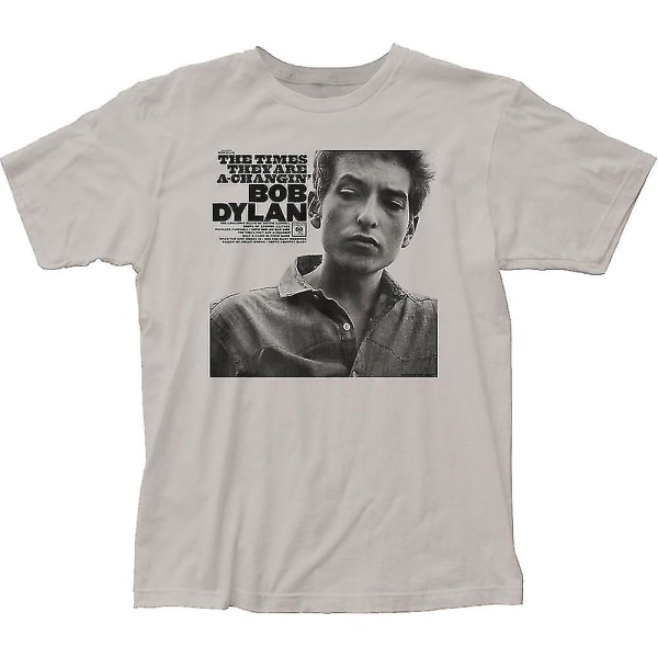 The Times They Are A-changin' Bob Dylan T-shirt kläder S