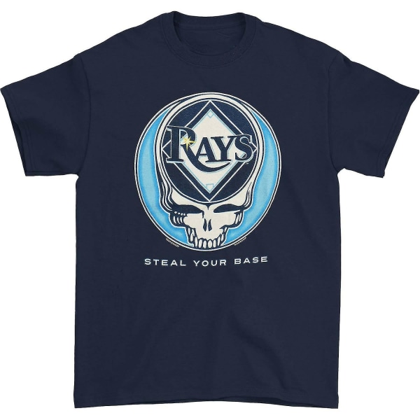 Grateful Dead Tampa Bay Rays Steal Your Base T-shirt S