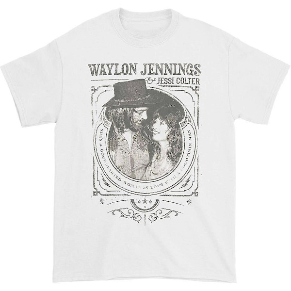 Waylon Jennings Waylon och Jesse Good Timin Tee T-shirt M