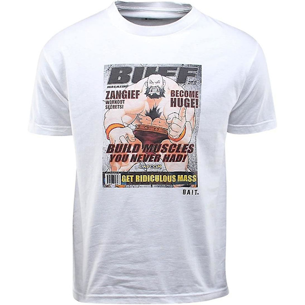 Bait Men's Street Fighter Limited Edition Zangief Snapshot Tee M