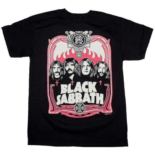 Flames Black Sabbath T-shirt M