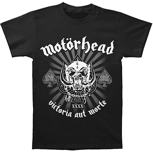 T-shirt med logotyp för Motorhead 40-årsjubileum M