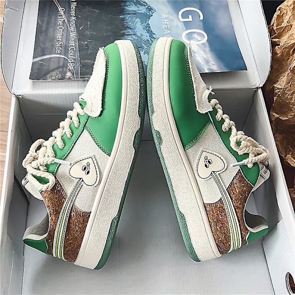 Herrsneakers Andas Herr Skateboarding Skor Löparskor 3Ah029A Green 41